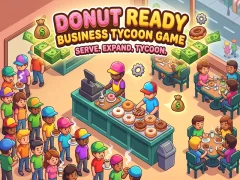Joc Donut Ready Business Tycoon Game on-line