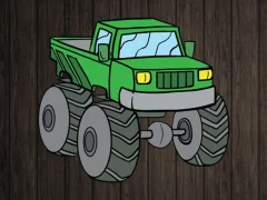 Joc Monster Truck Jigsaw on-line