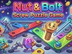 Joc Nut & Bolt Screw Puzzle Game on-line