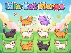 Joc Idlle Cat Merge on-line