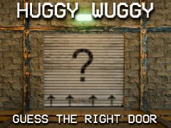 Joc Huggy Wuggy Guess the right door on-line