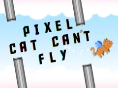 Joc Pixel cat can't fly on-line