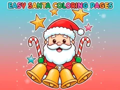 Joc Easy Santa Coloring Pages on-line