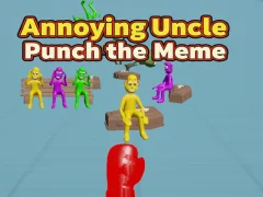Joc Annoying Uncle Punch the Meme on-line