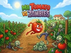 Joc Mr Tomato VS Zombies on-line