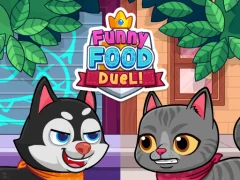 Joc Funny Food Duel on-line