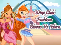 Joc Winx Club Fashion: Bloom vs Flora on-line