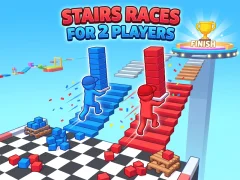 Joc Stairs Races For 2 Players on-line