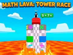 Joc Math Lava: Tower Race on-line
