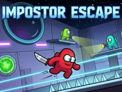 Joc Impostor among us: Escape from prison on-line