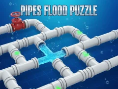Joc Pipes Flood Puzzle on-line