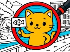 Joc Find The Cat Cat Search on-line