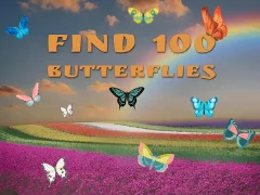 Joc Find 100 butterflies on-line