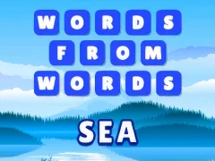Joc Words from words: Sea on-line