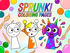Joc Sprunki Coloring Pages on-line
