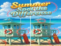 Joc Summer Spot the Differense on-line