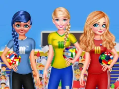 Joc BFF Princess Vote For  FIFA 2018 Quarter Finals on-line