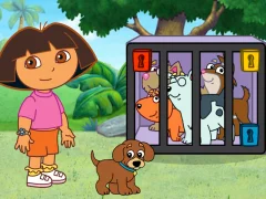 Joc Dora The explorer Dora's Puppy Adventure on-line