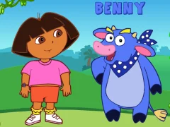 Joc Dora's Meet My Friends on-line