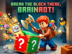 Joc Break the block there, Brainrot! on-line