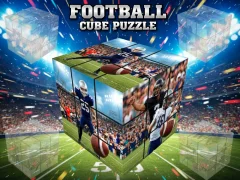 Joc Football Cube Puzzle on-line