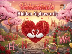 Joc Valentine's Hidden Alphawords on-line