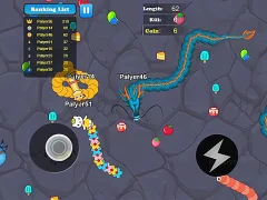 Joc Greedy Snake Multiplayer Duel on-line