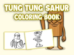 Joc Tung Tung Sahur Coloring Book on-line