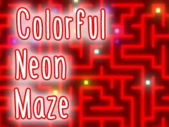 Joc Colorful Neon Maze on-line