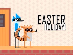 Joc Mordecai and Rigby Easter Holiday on-line