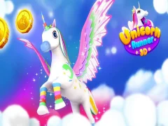 Joc Unicorn Run 3D on-line
