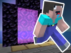 Joc Noob Steve Parkour on-line