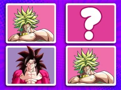 Joc DragonBall Match Cards on-line