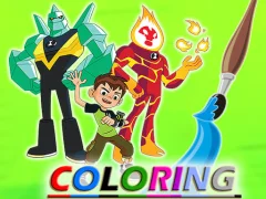 Joc Ben 10 Coloring on-line