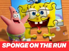 Joc Sponge on the Run Jigsaw Puzzle on-line