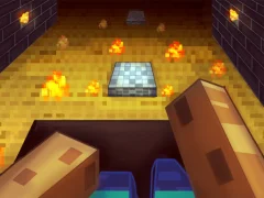 Joc Parkour in the cave 3D on-line