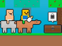 Joc Baby Noob vs Baby Obby Horse on-line