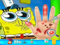 Joc Spongebob Hand Doctor on-line