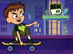 Joc Ben 10 Skateboarding on-line