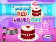 Joc Making Red Velvet Cake on-line