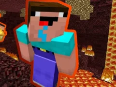 Joc Noob Parkour: Nether on-line