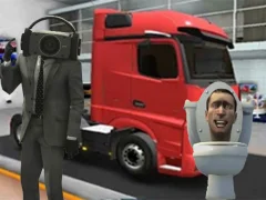 Joc Truck Simulator Skibidi Toilet on-line