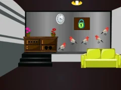 Joc Grey Checked Room Escape on-line