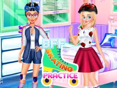 Joc BFF Skating Practice on-line