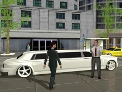 Joc Limo Taxi Driving Simulator: Limousine Car Games on-line