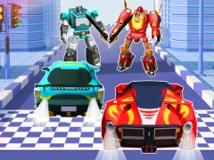 Joc Car Robot Transform Fight on-line