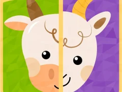 Joc Baby Games Animal Puzzle for Kids on-line