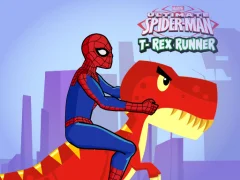 Joc Spiderman T-Rex Runner on-line