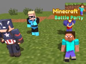 Joc Partidul de luptă Minecraft on-line