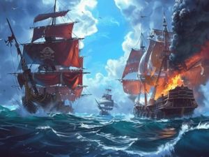 Joc Nave pirate: construiți și luptați on-line